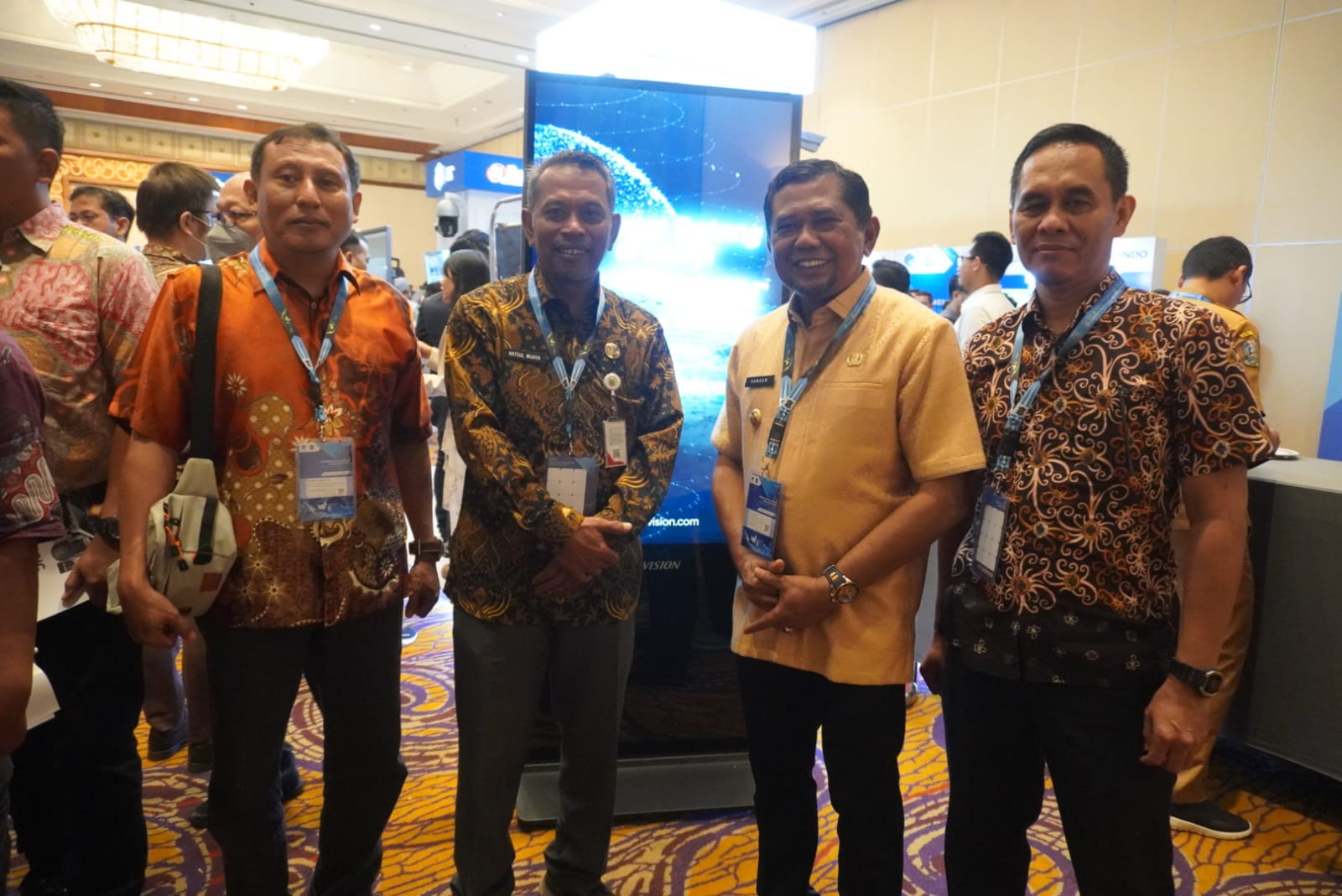 Sekda Katsul Wijaya Hadiri Forum Smart City di Surabaya