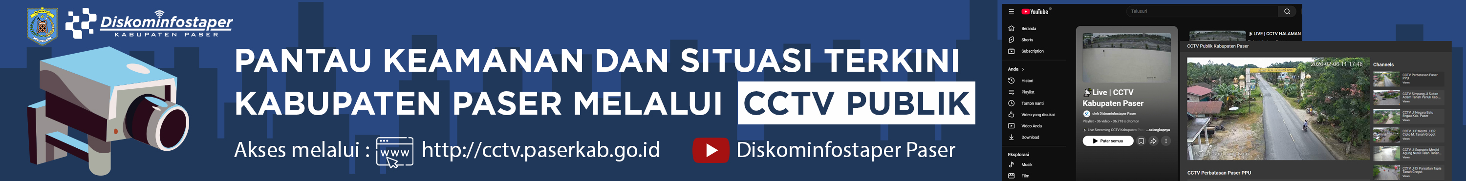 CCTV Publik Paser
